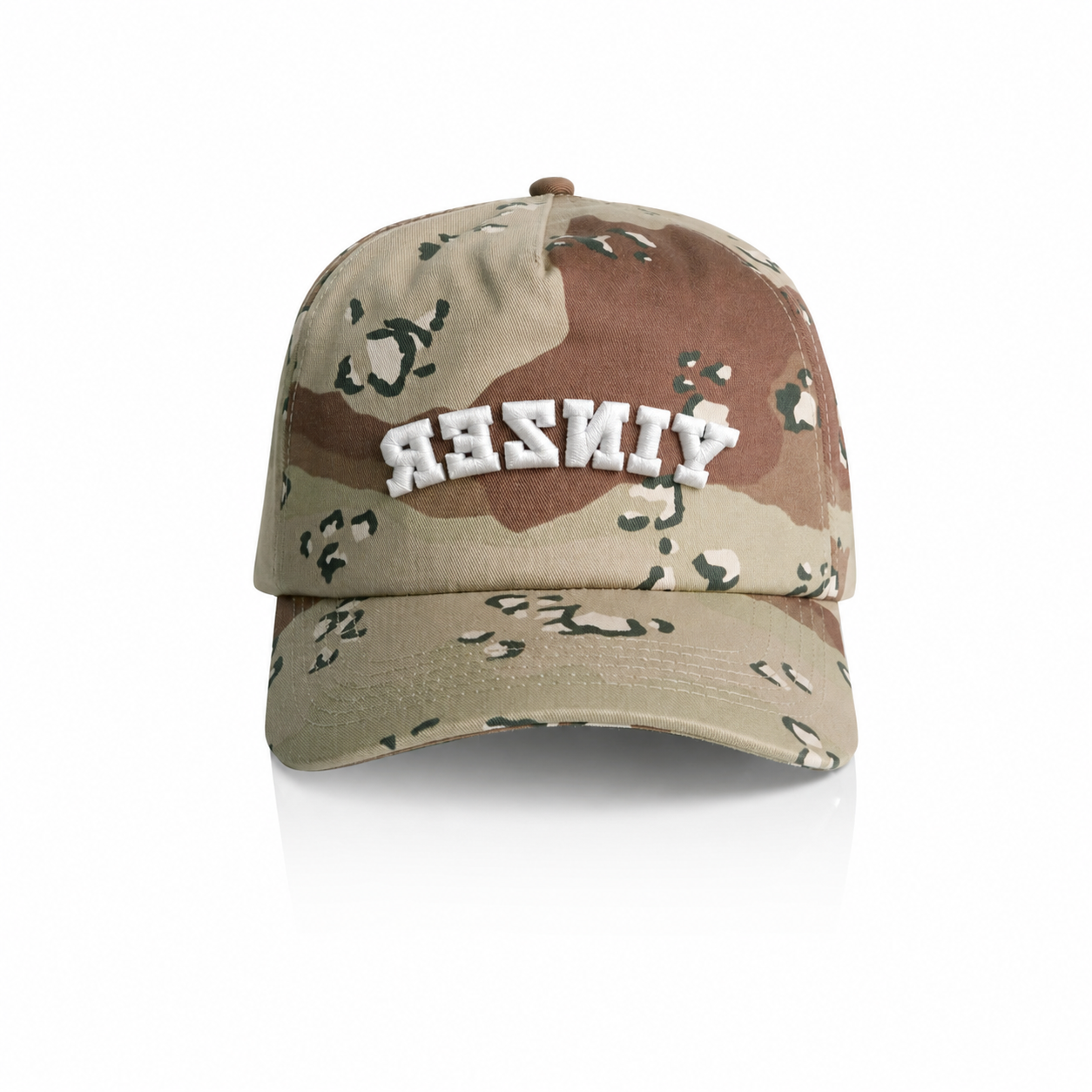 "YINZER" Embroidered Hat Camo