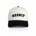 "YINZER" Embroidered Two Tone Hat Black