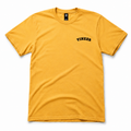 "YINZER" Embroidered T-Shirt Yellow